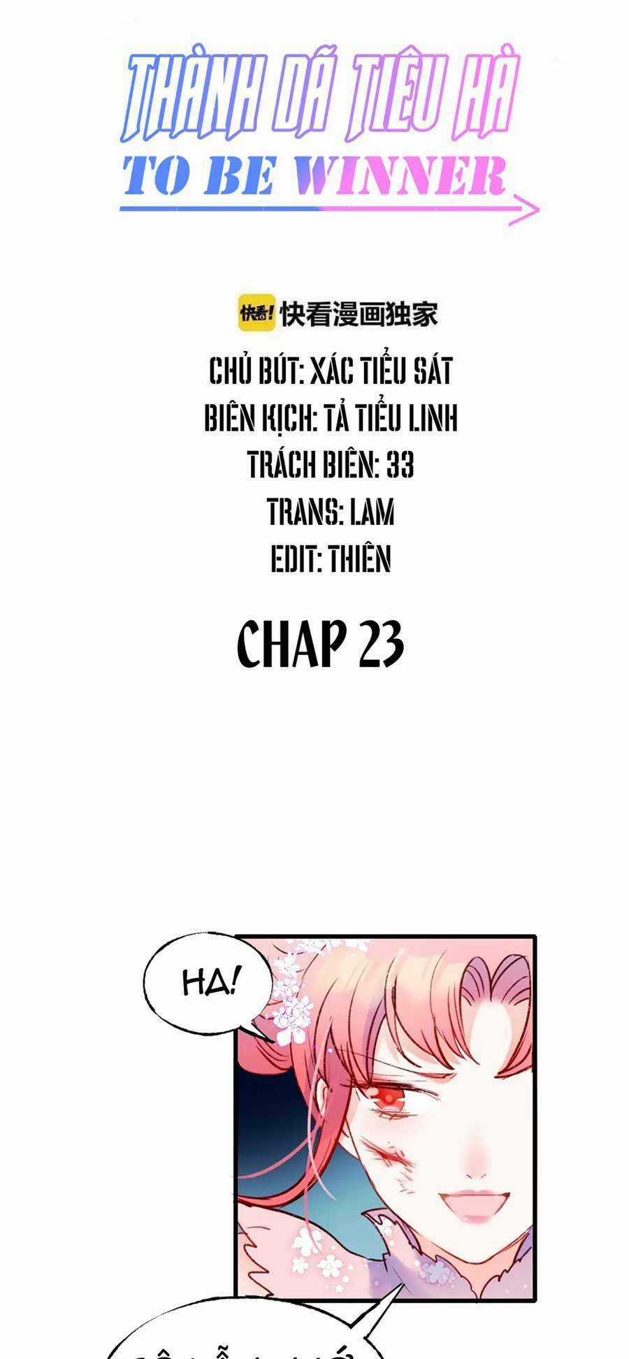 Thành Dã Tiêu Hà Chapter 23 trang 0
