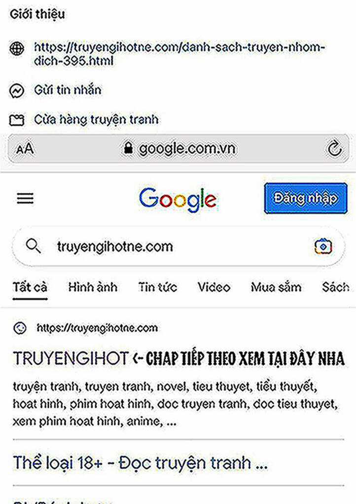 Thanh Gươm Của Evangeline Chapter 56 trang 1