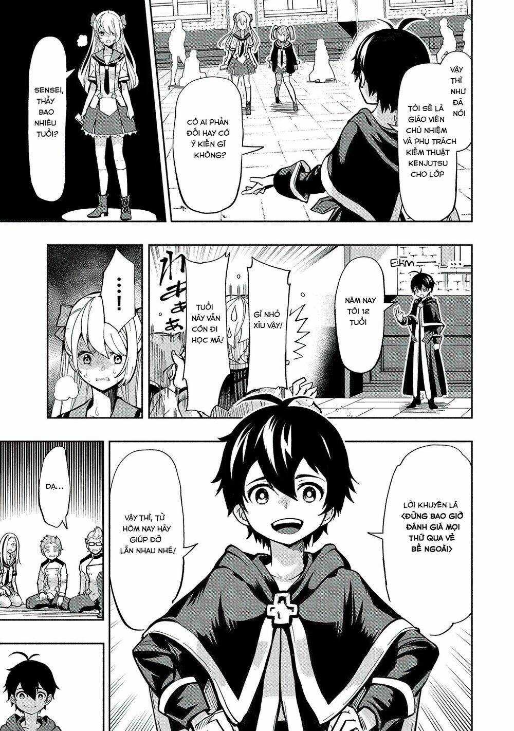 Thánh Kiếm Tái Sinh Chapter 1.5 trang 10