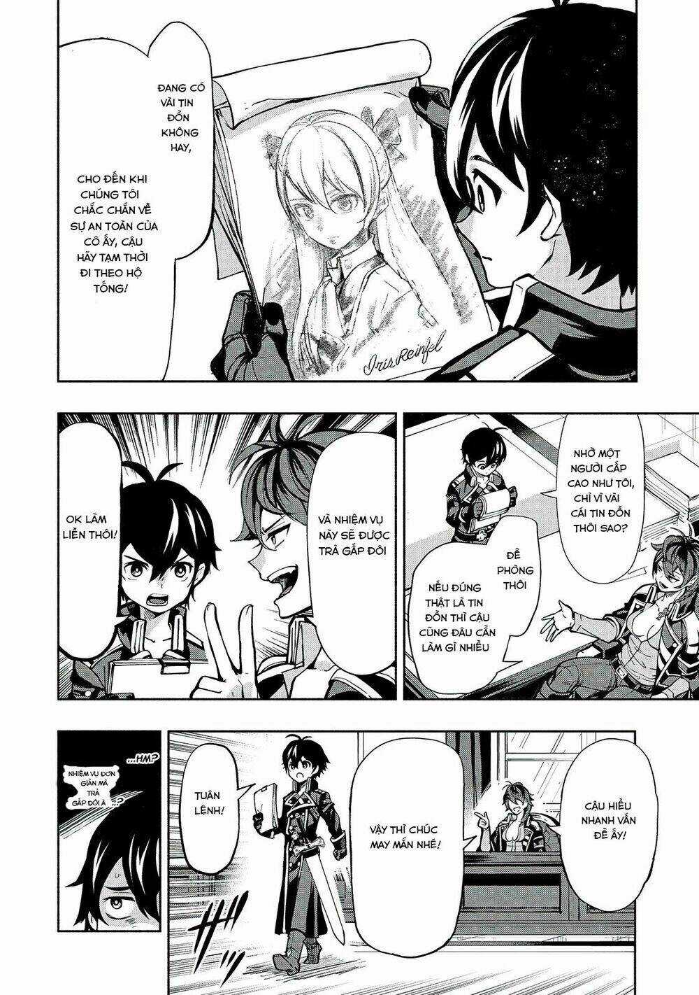 Thánh Kiếm Tái Sinh Chapter 1 trang 12