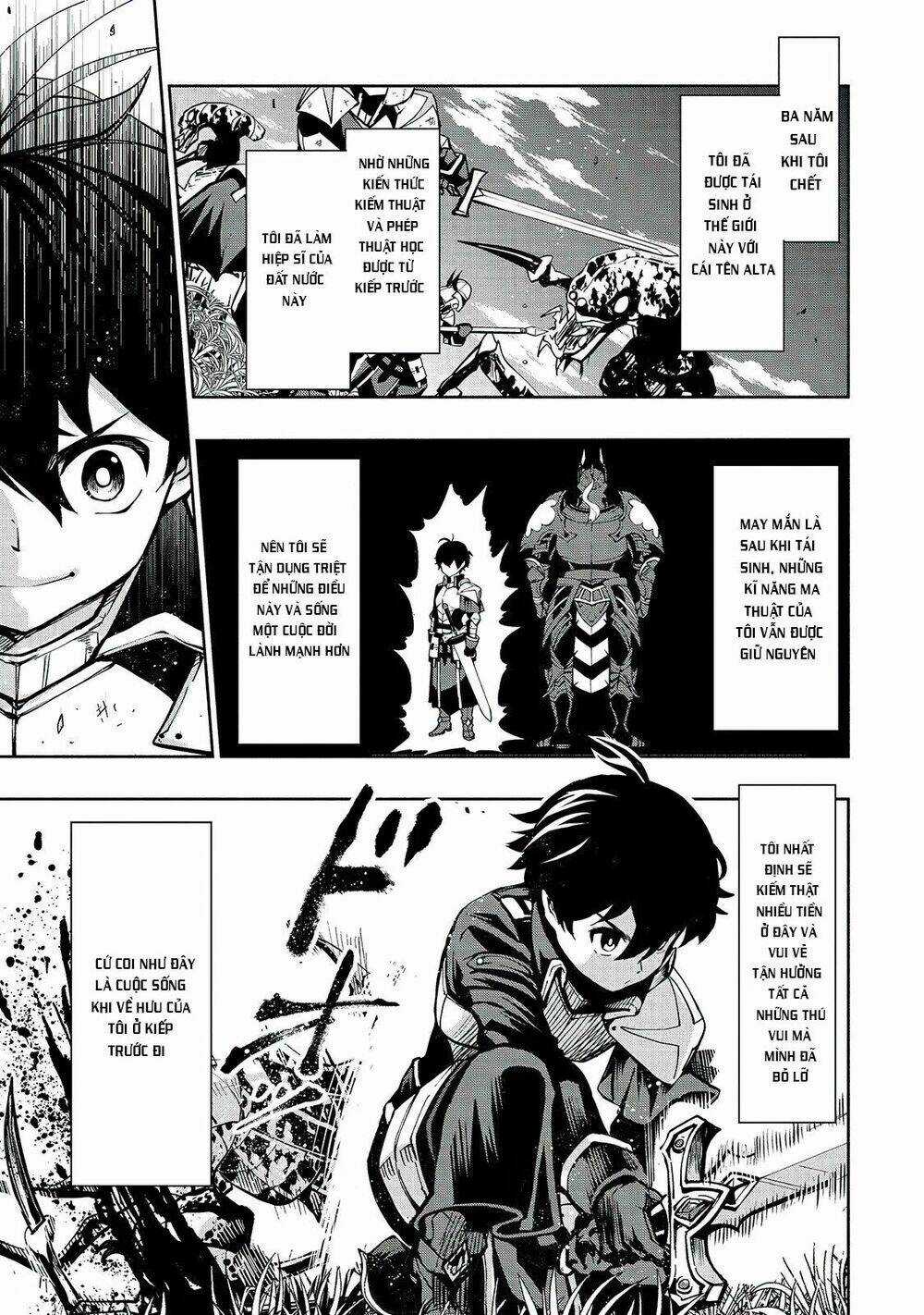 Thánh Kiếm Tái Sinh Chapter 1 trang 7