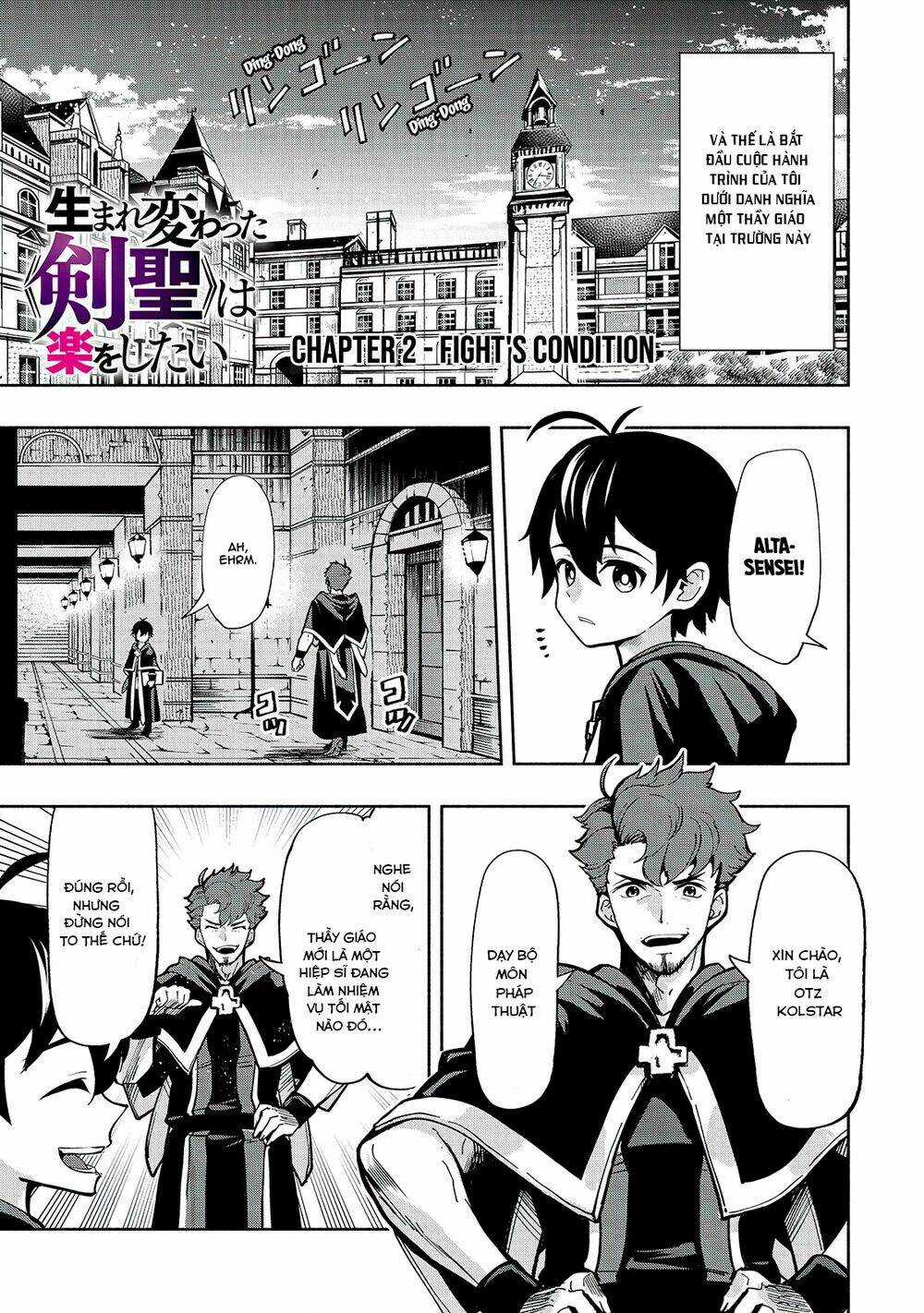 Thánh Kiếm Tái Sinh Chapter 2 trang 2