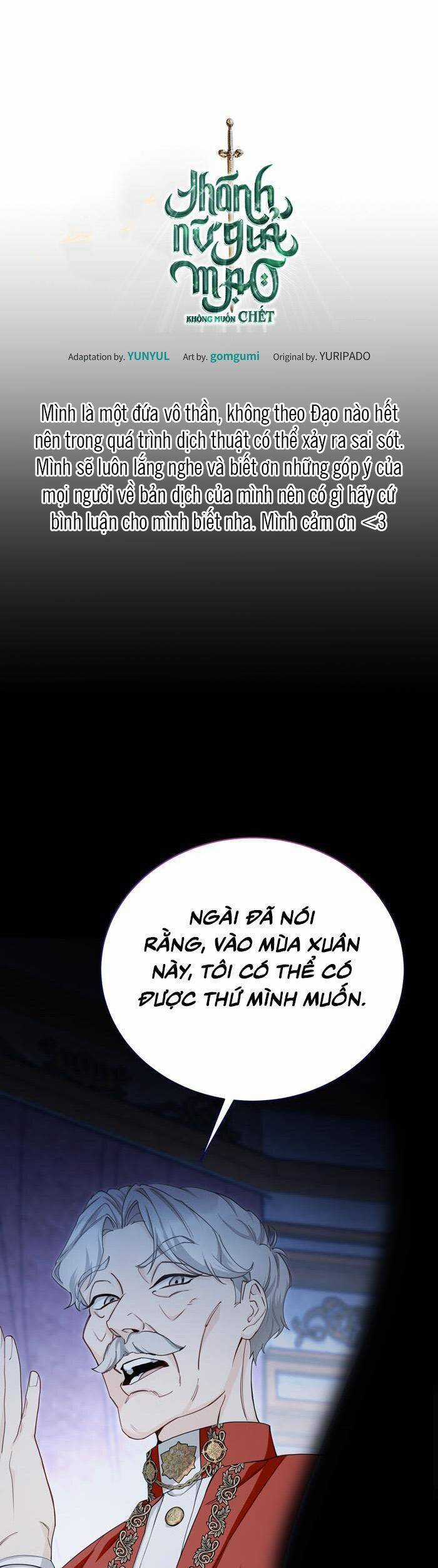 Thánh Nữ Giả Mạo Không Muốn Chết Chapter 10 trang 35