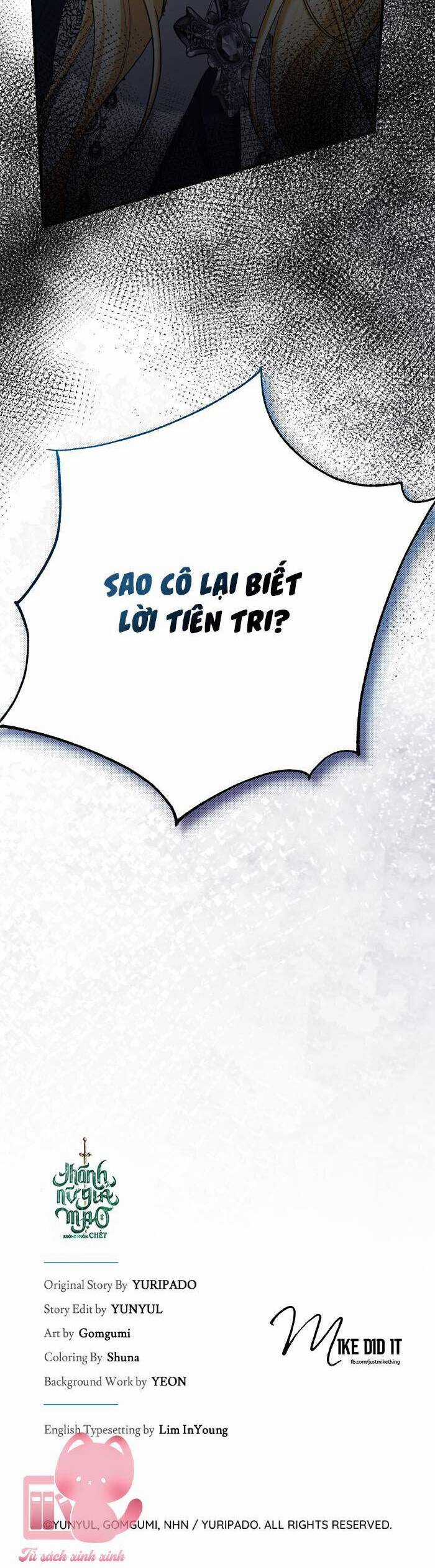 Thánh Nữ Giả Mạo Không Muốn Chết Chapter 11 trang 53