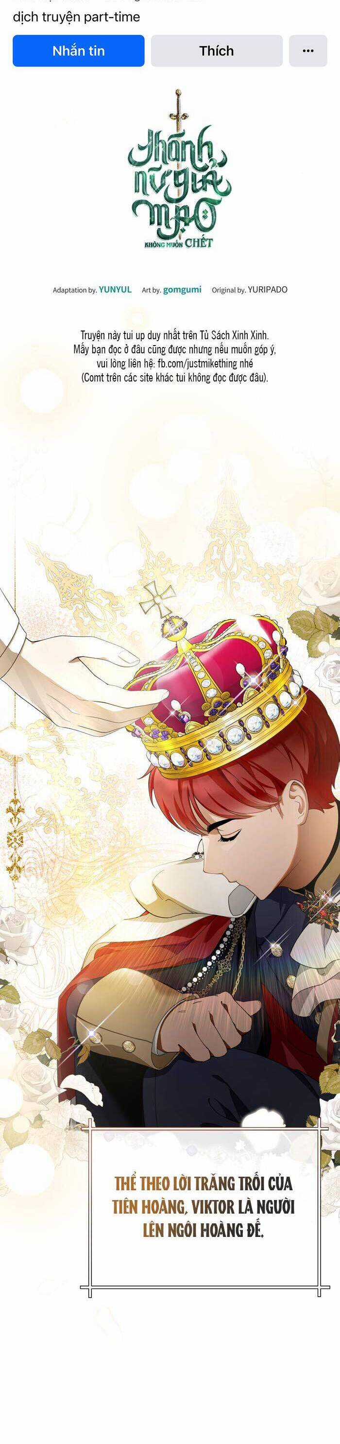 Thánh Nữ Giả Mạo Không Muốn Chết Chapter 2 trang 18