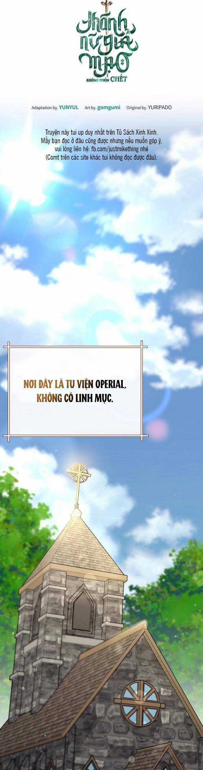 Thánh Nữ Giả Mạo Không Muốn Chết Chapter 7 trang 26