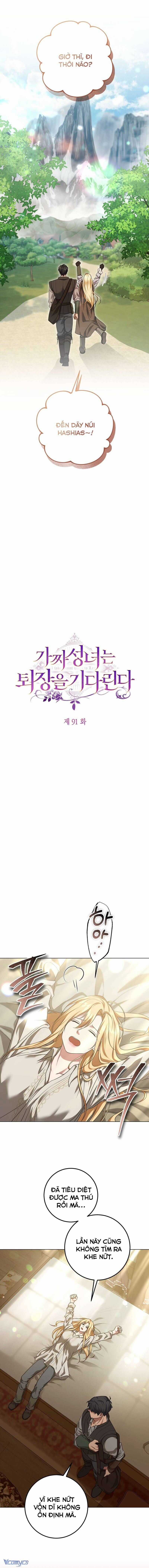 Thánh Nữ Giả Muốn Bỏ Trốn Chương 91 trang 5