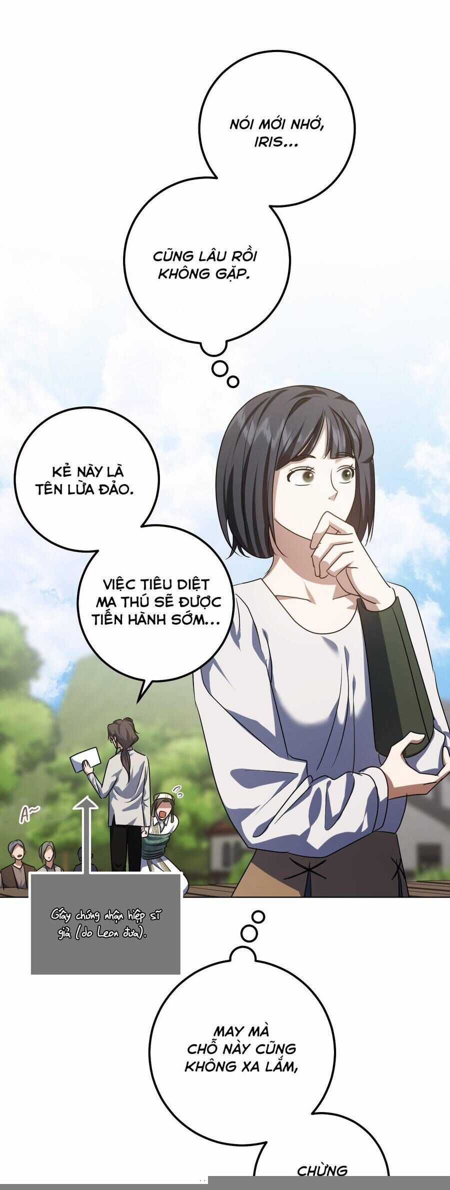 Thánh Nữ Giả Muốn Bỏ Trốn Chương 92 trang 21