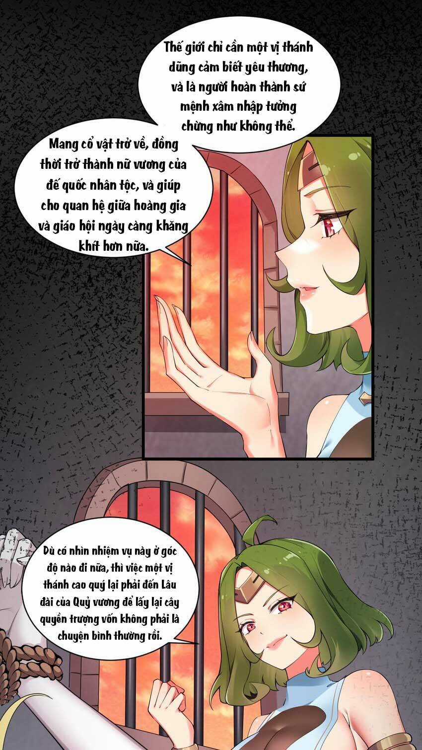 Thánh Nữ, Xin Hãy Dừng Ngay Những Trò Quái Đản Của Cô Đi!! Chapter 41 trang 19