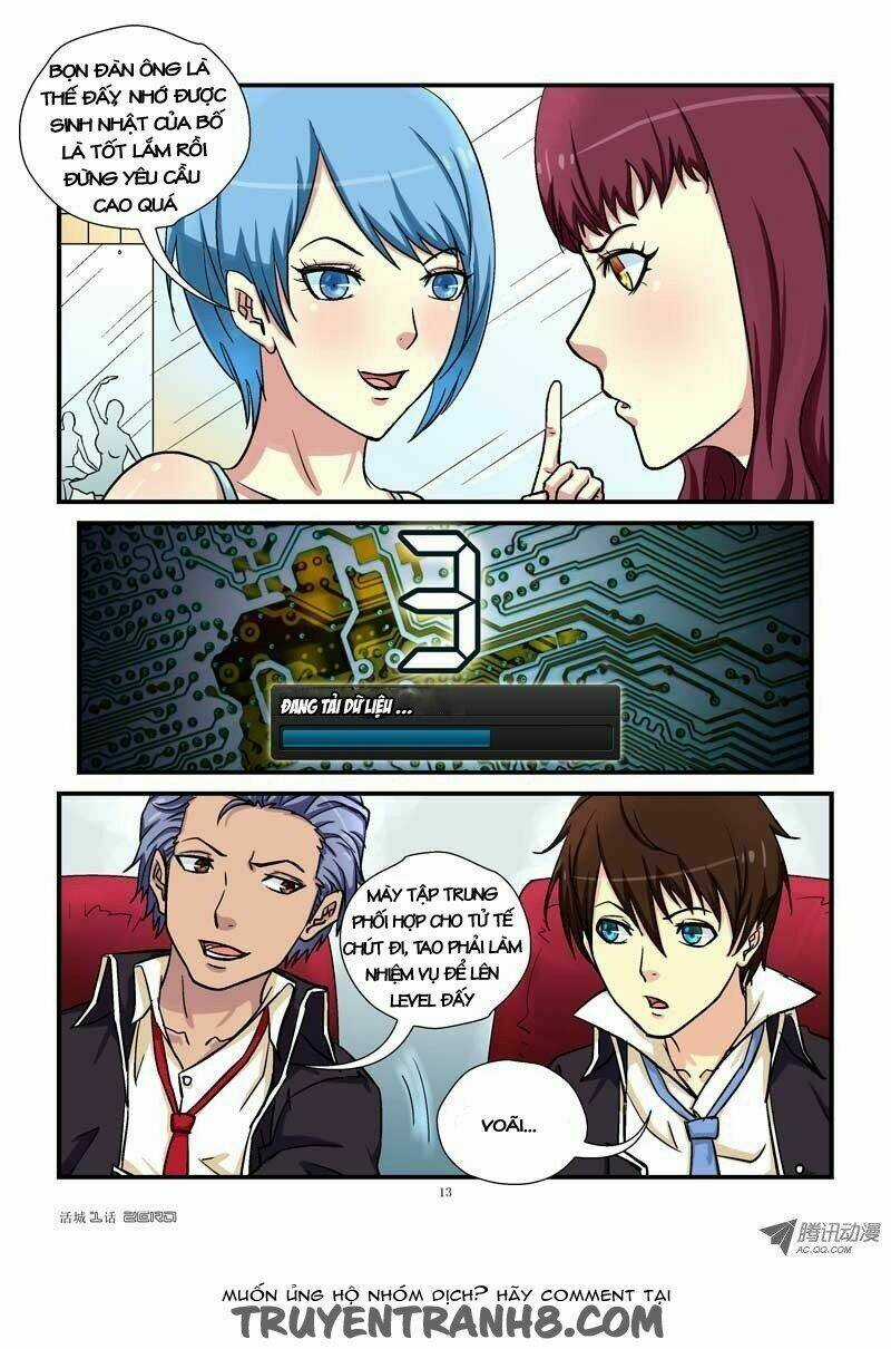 Thành Phố Sống Chapter 1 trang 13