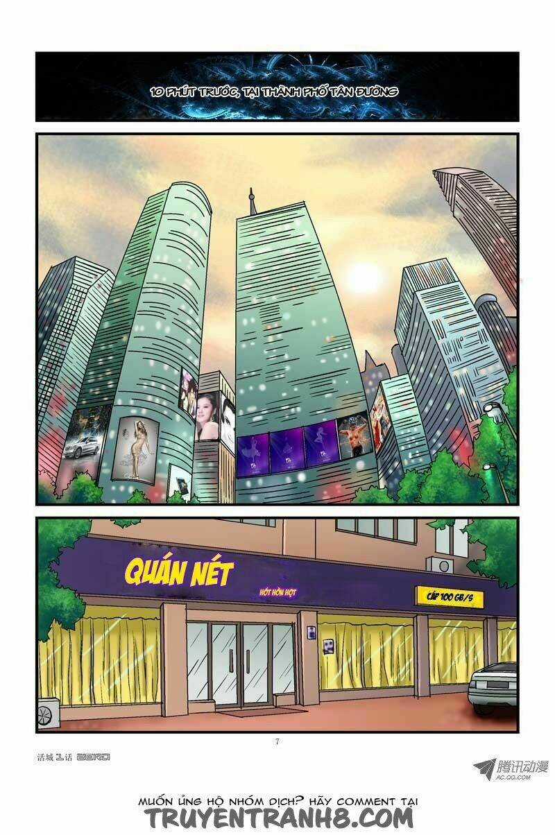Thành Phố Sống Chapter 1 trang 7