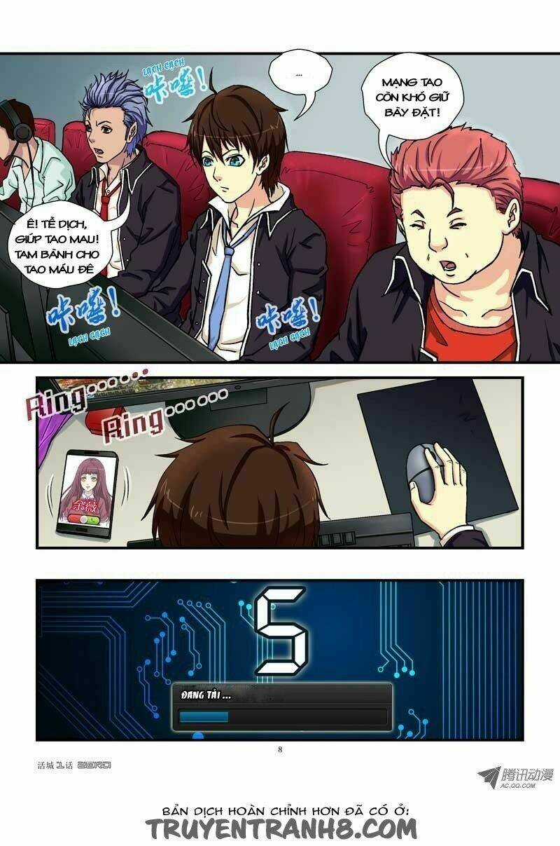 Thành Phố Sống Chapter 1 trang 8