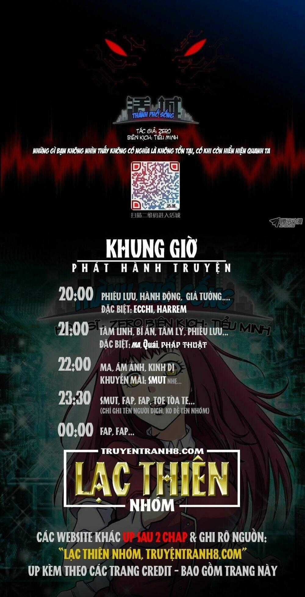 Thành Phố Sống Chapter 6 trang 9