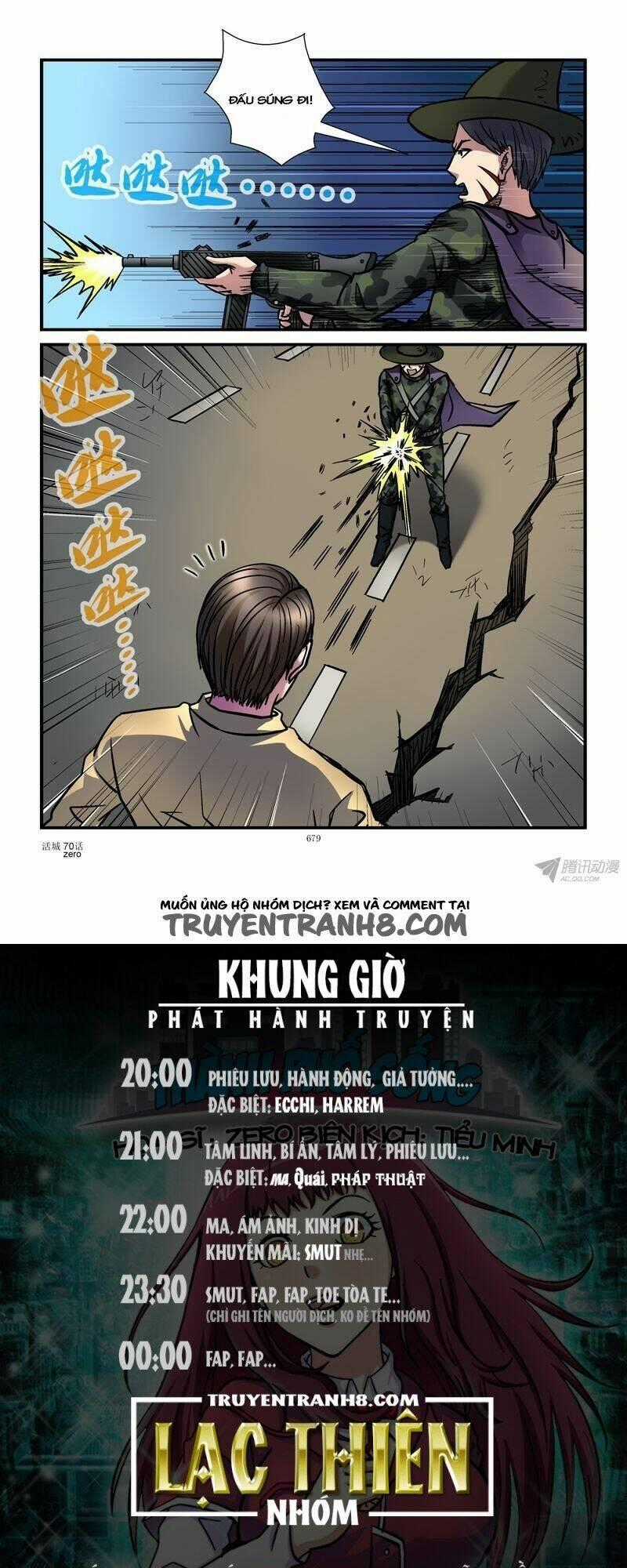 Thành Phố Sống Chapter 70 trang 10