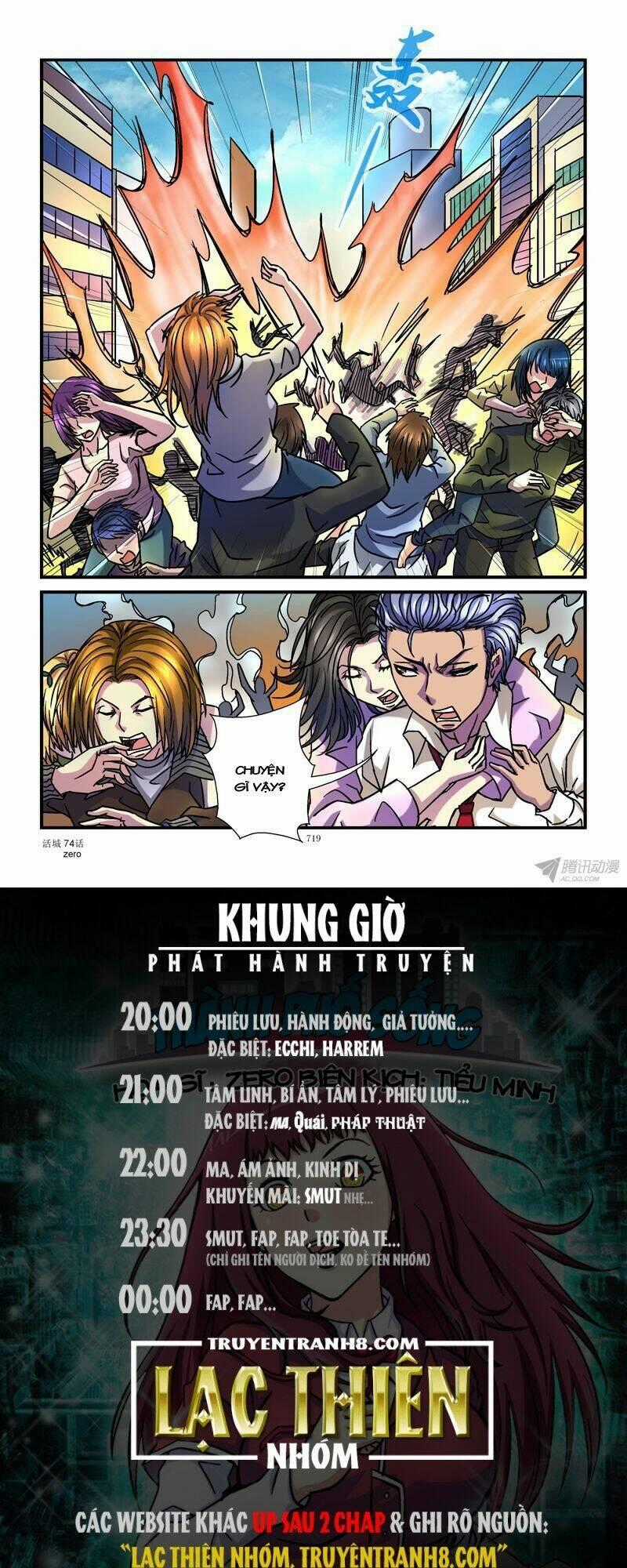 Thành Phố Sống Chapter 74 trang 10