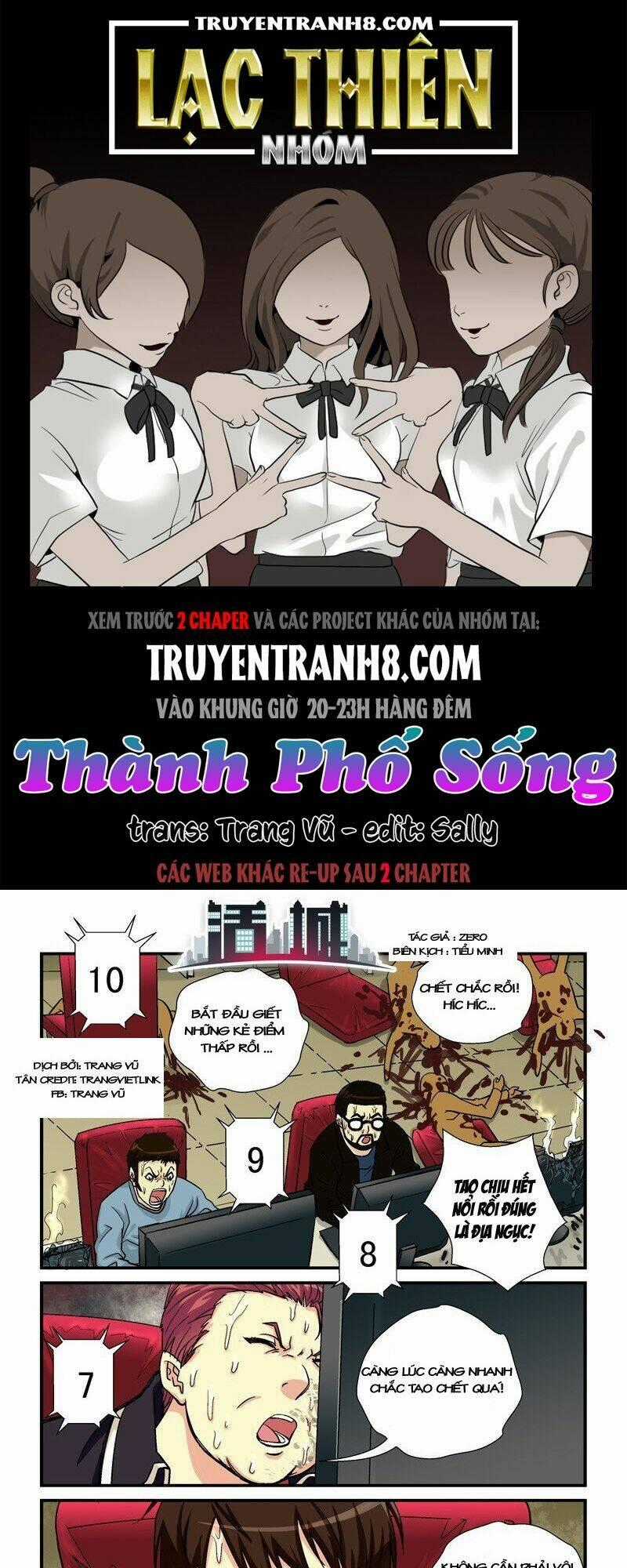 Thành Phố Sống Chapter 8 trang 0