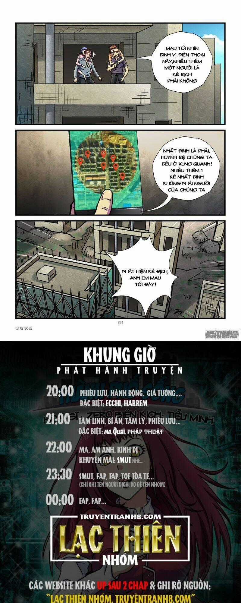 Thành Phố Sống Chapter 86 trang 9