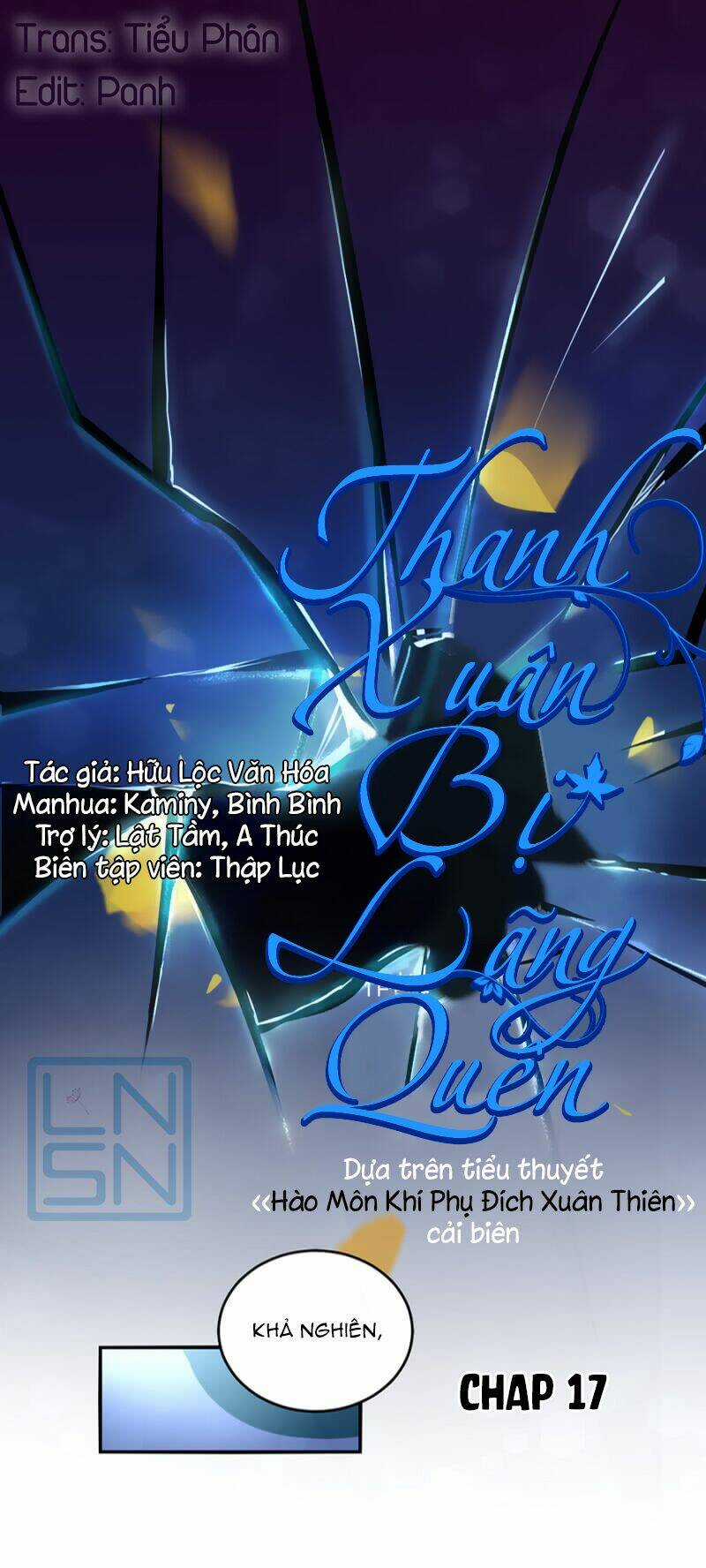 Thanh Xuân Bị Lãng Quên Chapter 17 trang 3