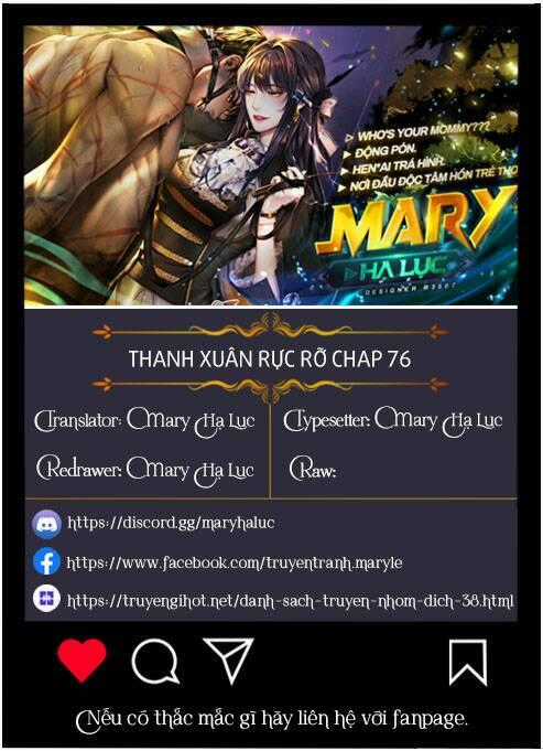 Thanh Xuân Rực Rỡ Chapter 76 trang 0