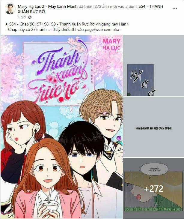 Thanh Xuân Rực Rỡ Chapter 96 trang 0