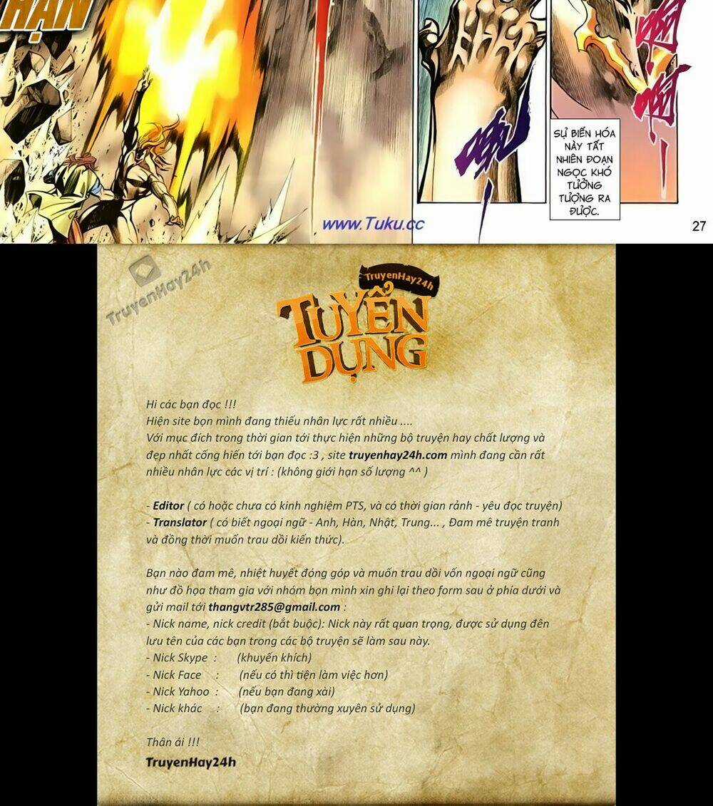 Thất Chủng Vũ Khí Chapter 32 trang 27