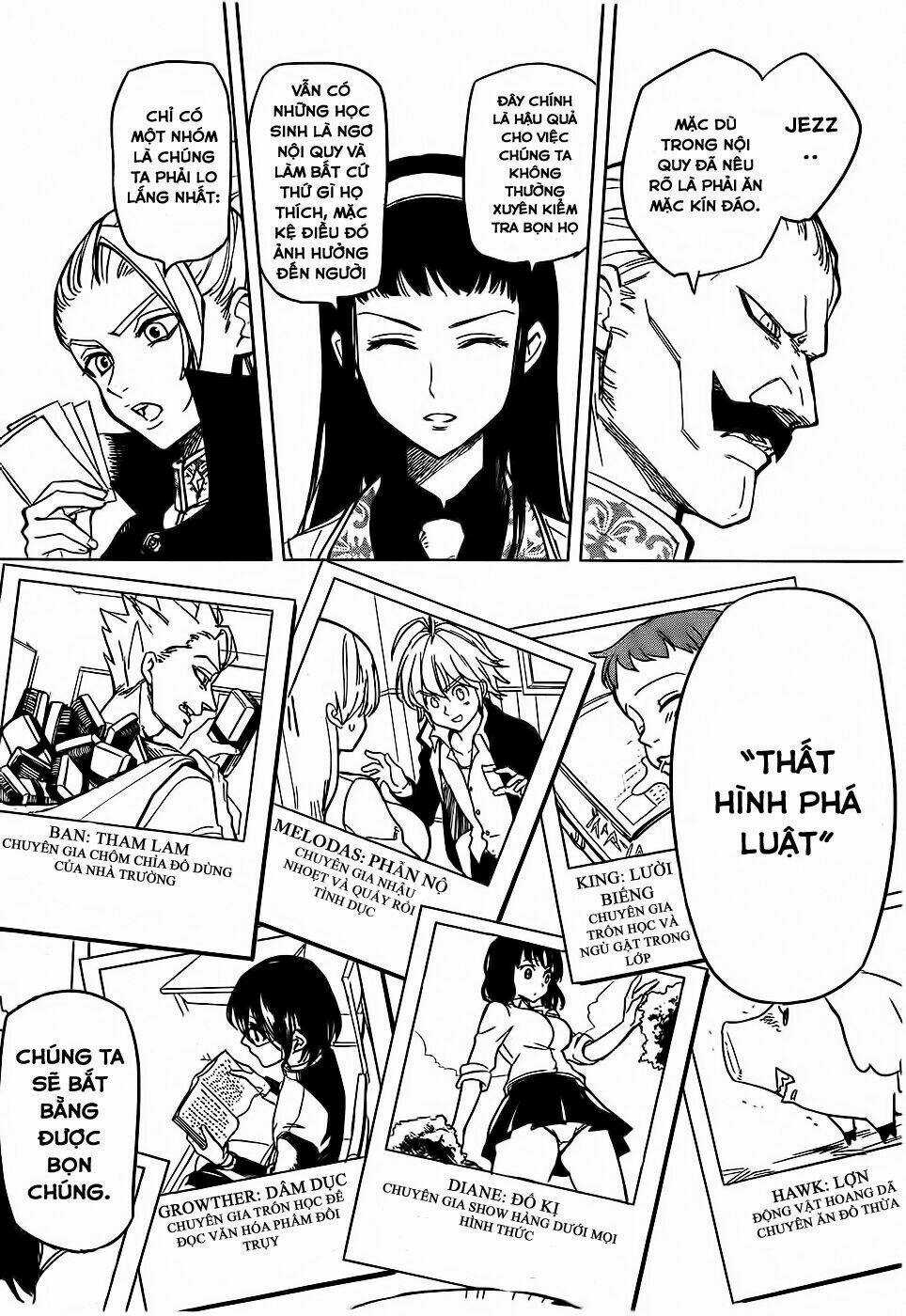 Thất hình phá luật Chapter 1 trang 4