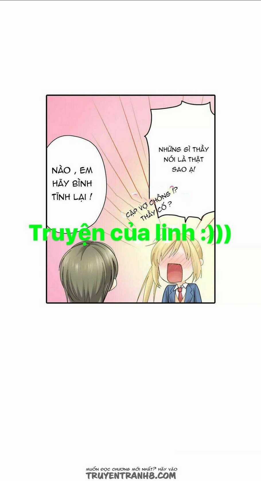 Thầy Giáo , Xin Vui Lòng Giải Quyết Vấn Đề Của Em Chapter 8 trang 2