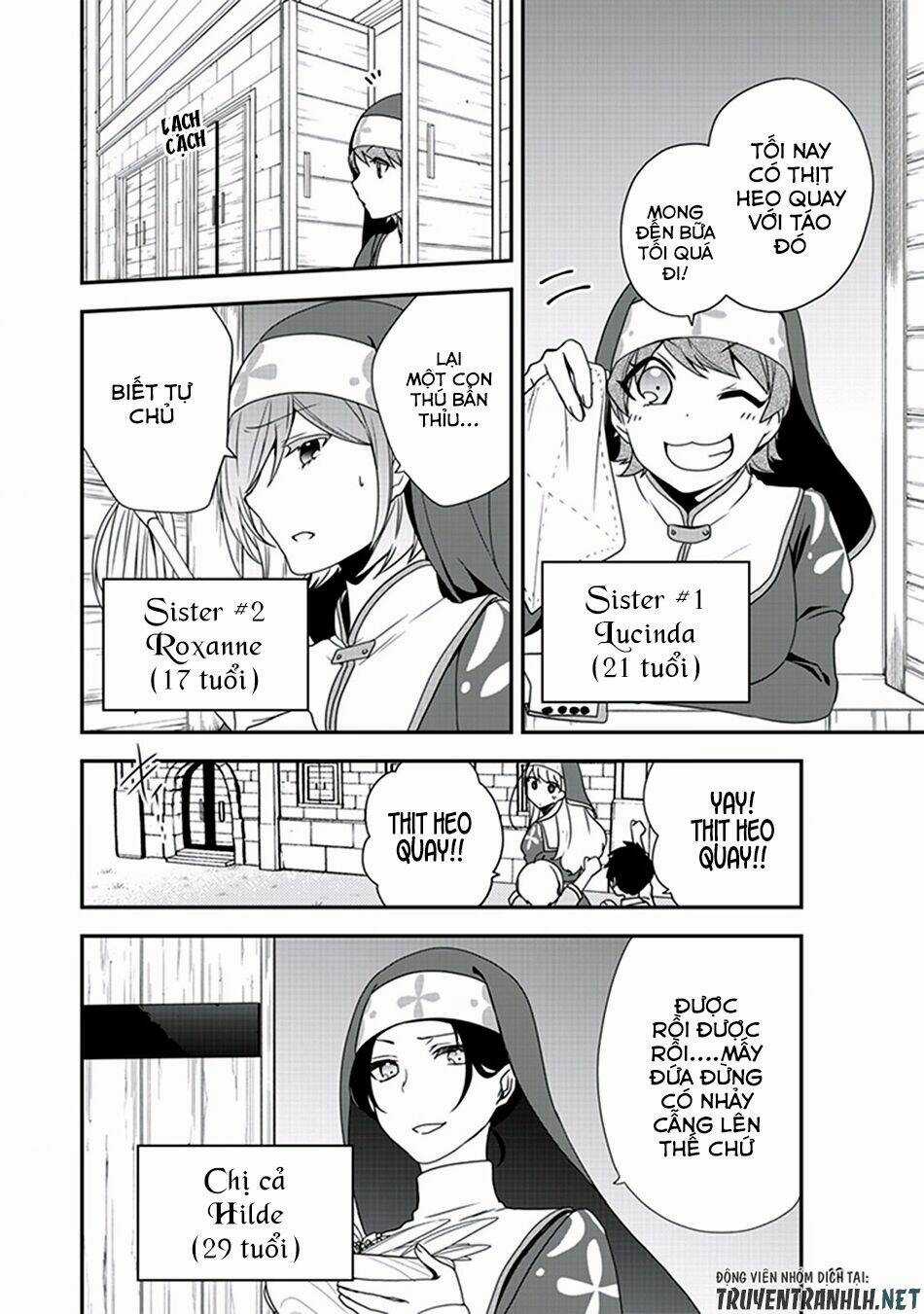 The Banished Villainess! Living The Leisurely Life Of A Nun Making Revolutionary Church Food Chapter 1 trang 13