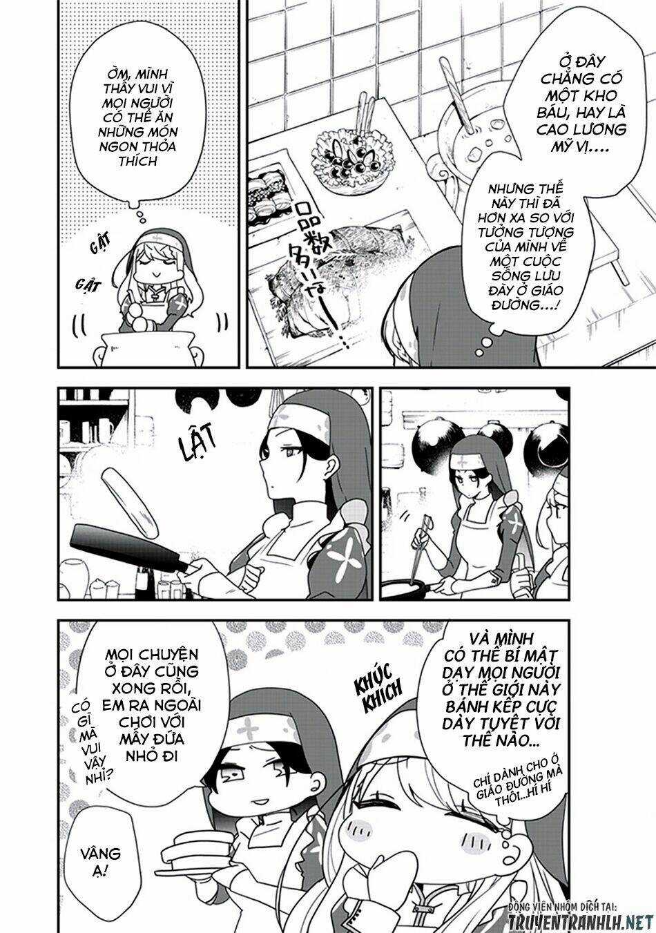 The Banished Villainess! Living The Leisurely Life Of A Nun Making Revolutionary Church Food Chapter 1 trang 27