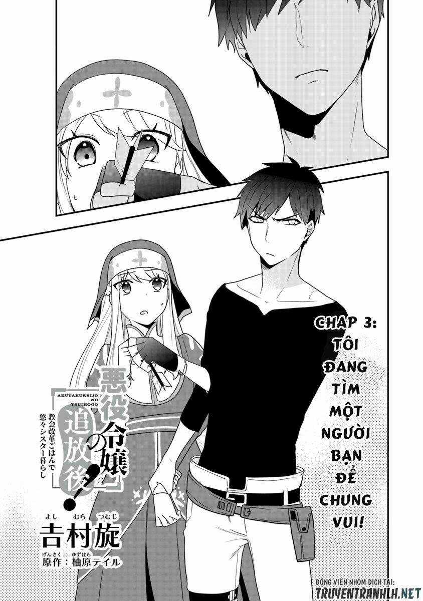 The Banished Villainess! Living The Leisurely Life Of A Nun Making Revolutionary Church Food Chapter 3 trang 3