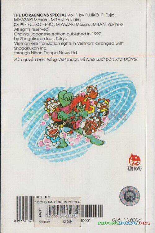 The Doraemon Special (Đội quân Doraemons Đặc Biệt+Đội quân Đôrêmon Thêm) Chapter 1 trang 196