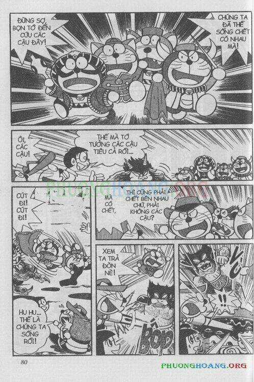 The Doraemon Special (Đội quân Doraemons Đặc Biệt+Đội quân Đôrêmon Thêm) Chapter 1 trang 79