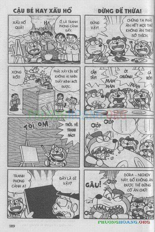 The Doraemon Special (Đội quân Doraemons Đặc Biệt+Đội quân Đôrêmon Thêm) Chapter 11 trang 187
