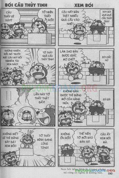 The Doraemon Special (Đội quân Doraemons Đặc Biệt+Đội quân Đôrêmon Thêm) Chapter 11 trang 188