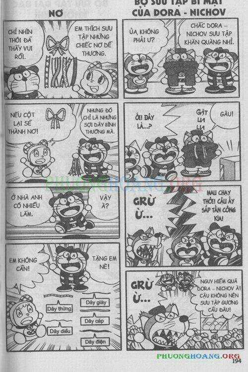The Doraemon Special (Đội quân Doraemons Đặc Biệt+Đội quân Đôrêmon Thêm) Chapter 11 trang 194