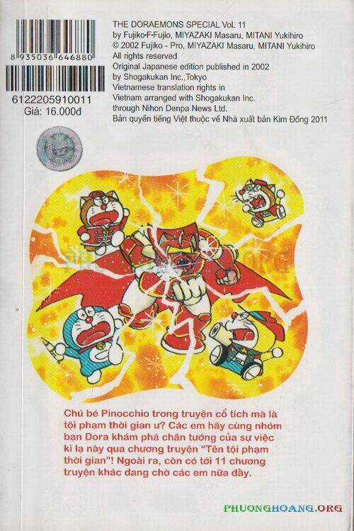 The Doraemon Special (Đội quân Doraemons Đặc Biệt+Đội quân Đôrêmon Thêm) Chapter 11 trang 196
