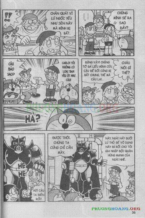 The Doraemon Special (Đội quân Doraemons Đặc Biệt+Đội quân Đôrêmon Thêm) Chapter 11 trang 36