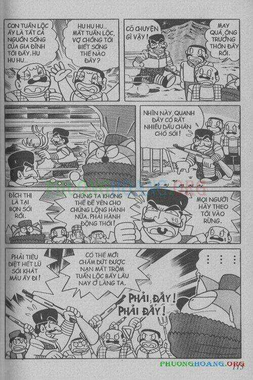 The Doraemon Special (Đội quân Doraemons Đặc Biệt+Đội quân Đôrêmon Thêm) Chapter 12 trang 114