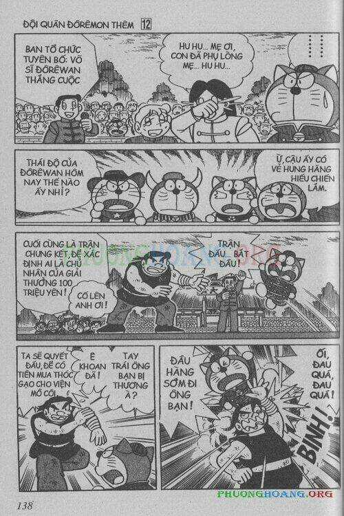 The Doraemon Special (Đội quân Doraemons Đặc Biệt+Đội quân Đôrêmon Thêm) Chapter 12 trang 137