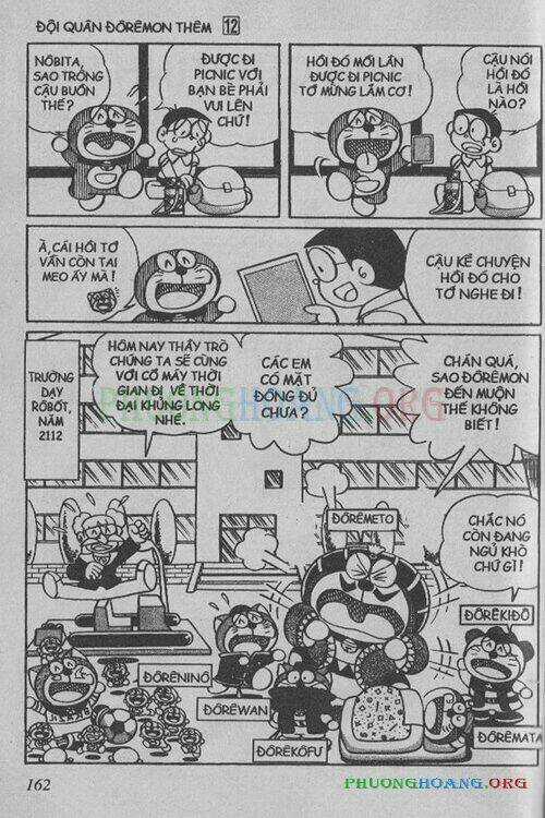 The Doraemon Special (Đội quân Doraemons Đặc Biệt+Đội quân Đôrêmon Thêm) Chapter 12 trang 160