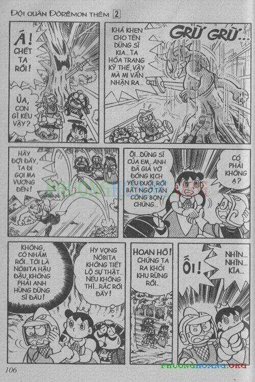The Doraemon Special (Đội quân Doraemons Đặc Biệt+Đội quân Đôrêmon Thêm) Chapter 2 trang 105