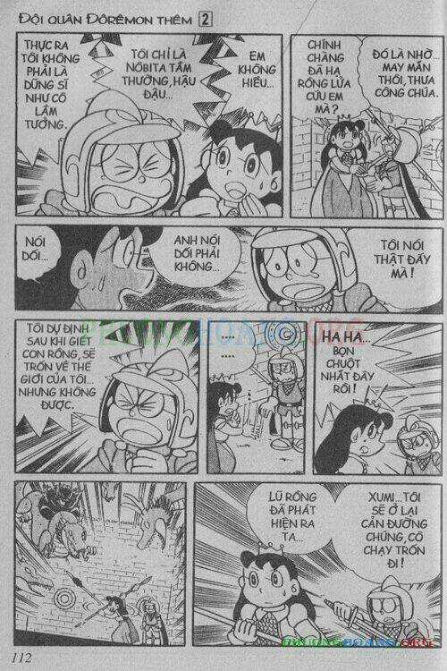 The Doraemon Special (Đội quân Doraemons Đặc Biệt+Đội quân Đôrêmon Thêm) Chapter 2 trang 111