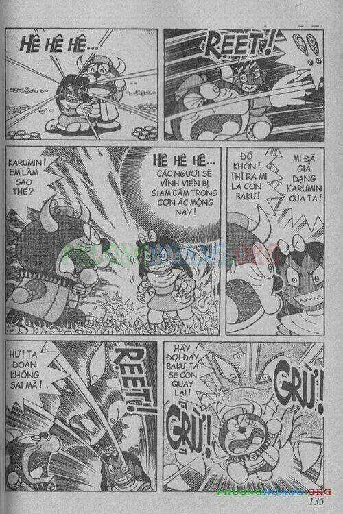 The Doraemon Special (Đội quân Doraemons Đặc Biệt+Đội quân Đôrêmon Thêm) Chapter 2 trang 134