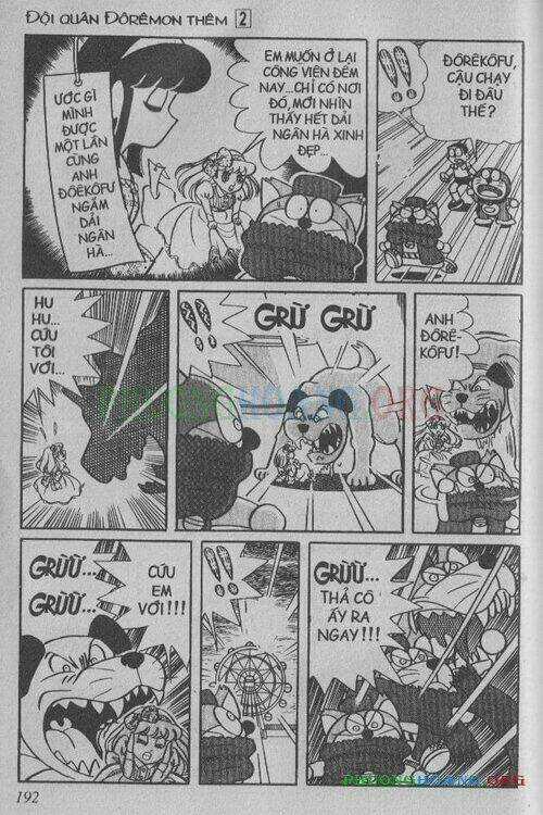 The Doraemon Special (Đội quân Doraemons Đặc Biệt+Đội quân Đôrêmon Thêm) Chapter 2 trang 191