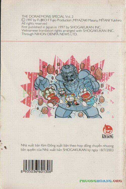 The Doraemon Special (Đội quân Doraemons Đặc Biệt+Đội quân Đôrêmon Thêm) Chapter 2 trang 199