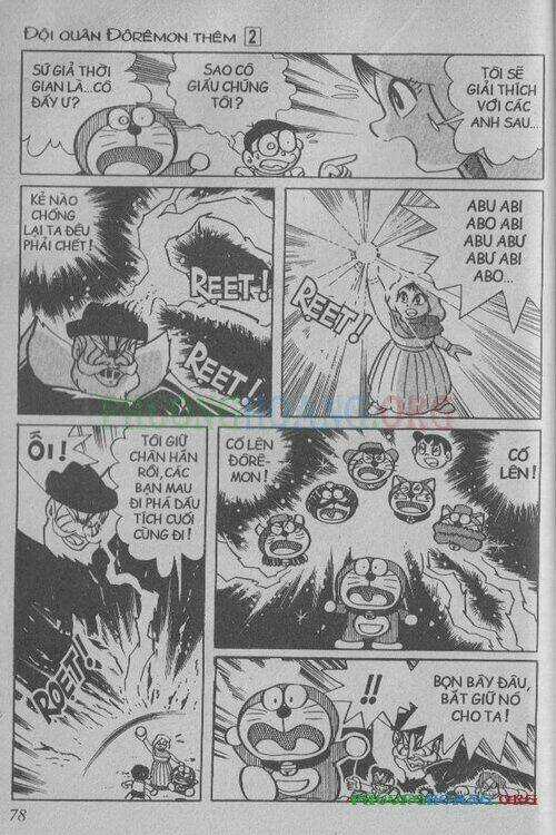 The Doraemon Special (Đội quân Doraemons Đặc Biệt+Đội quân Đôrêmon Thêm) Chapter 2 trang 77