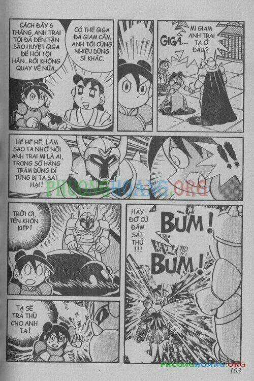The Doraemon Special (Đội quân Doraemons Đặc Biệt+Đội quân Đôrêmon Thêm) Chapter 3 trang 102