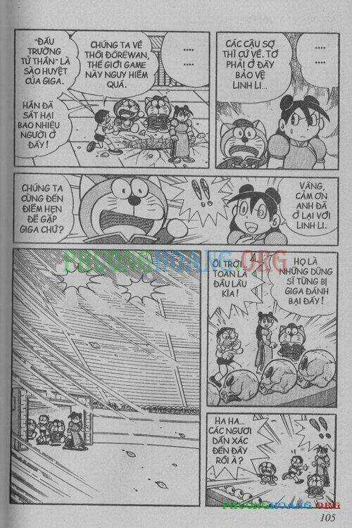 The Doraemon Special (Đội quân Doraemons Đặc Biệt+Đội quân Đôrêmon Thêm) Chapter 3 trang 104