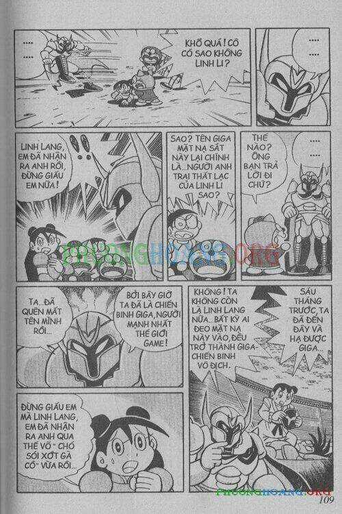 The Doraemon Special (Đội quân Doraemons Đặc Biệt+Đội quân Đôrêmon Thêm) Chapter 3 trang 108