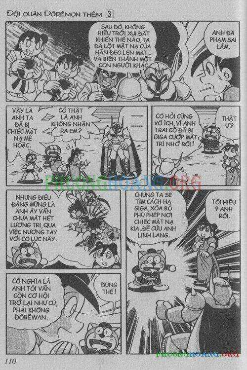 The Doraemon Special (Đội quân Doraemons Đặc Biệt+Đội quân Đôrêmon Thêm) Chapter 3 trang 109